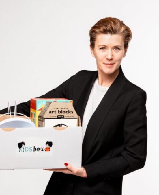 Dominique Bissot, fondatrice de KidsBox, la box de jouets des 0 à 6 ans