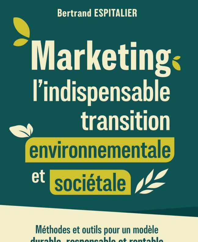 Marketing durable et RSE, livre de Bertrand Espitalier