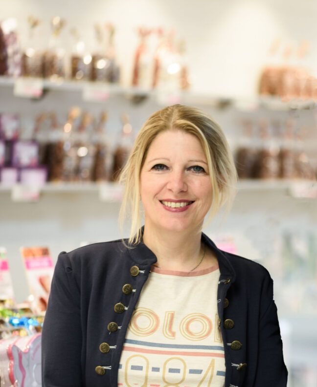 Fabienne Picard, dirigeante de Confiserie des Hautes-Vosges